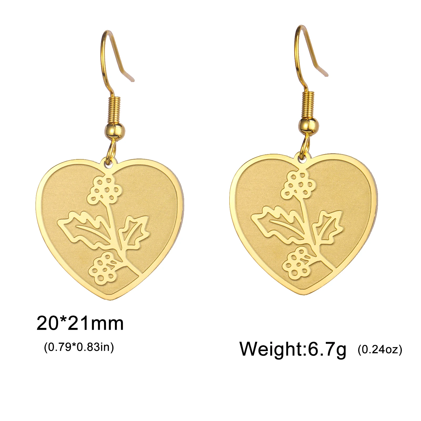 12 Dezember (Stechpalme / Gold)