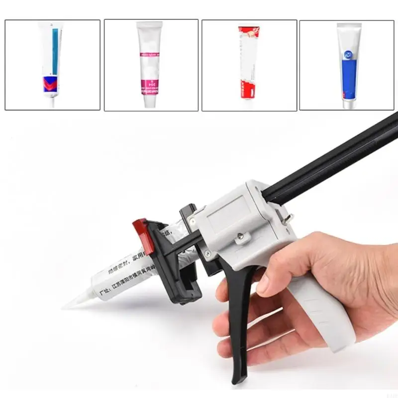 Handheld Silicone Extruder Tool Tube Squeezing Guns for Repair and Sealant Tasks