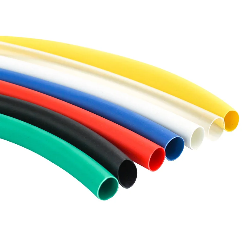 Dual Wall Heat Shrink Tube with Glue Set 3:1 Heat Shrinkable Tubing Kit 2M Color 1.6/2.4-12.7 mm