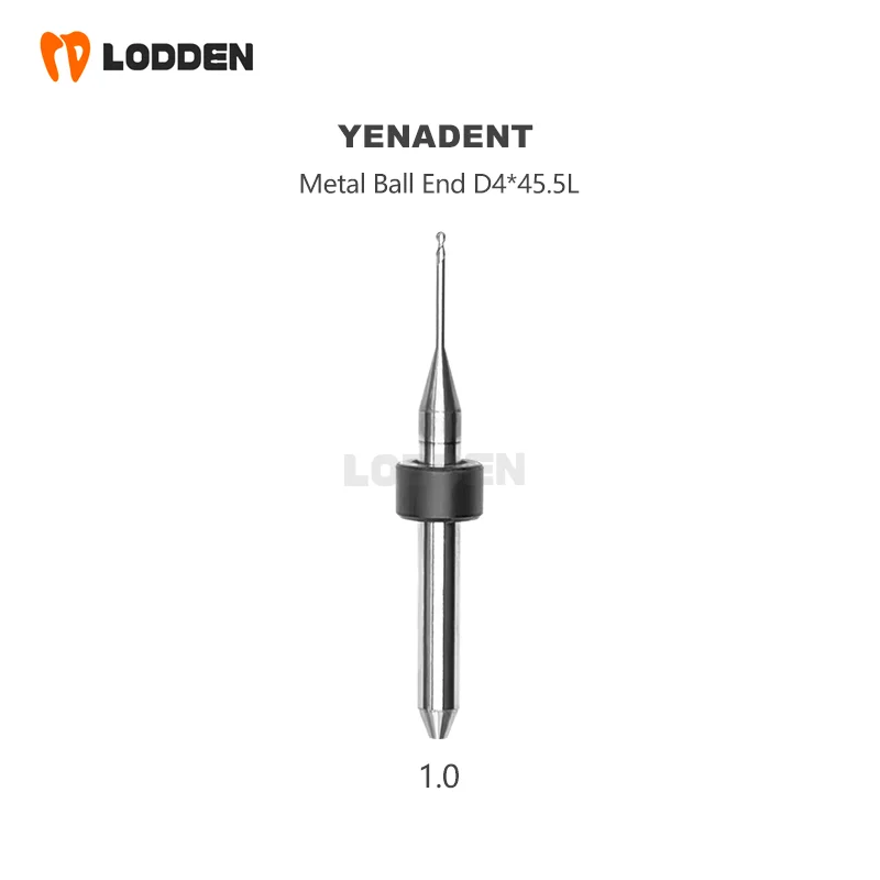 Yenadent Dental Lab Fräs bohrer für Lithium di silikat Zirkon oxid pmma Metall d4 dc nc Beschichtung Zahnmedizin Materialien Schleif bohrer – Detail 15