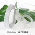 10mm silver Glitter