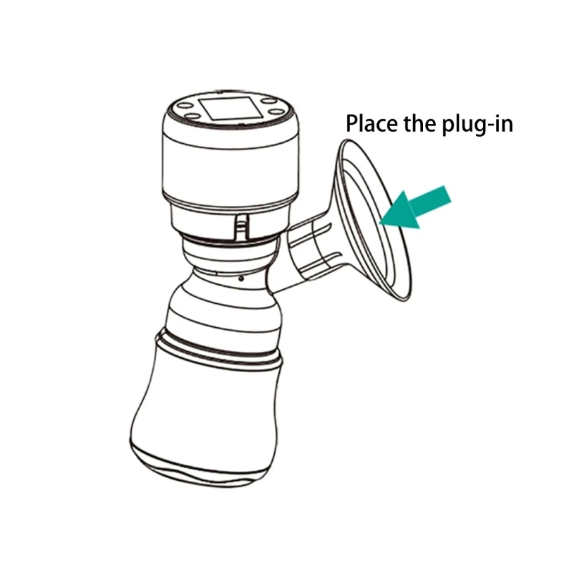 Silikone in sätze Konverter 14mm 16mm 18mm 20mm 22mm 24mm Milch pumpen horn Kaliber größe für Sammel becher Milch pumpen zubehör