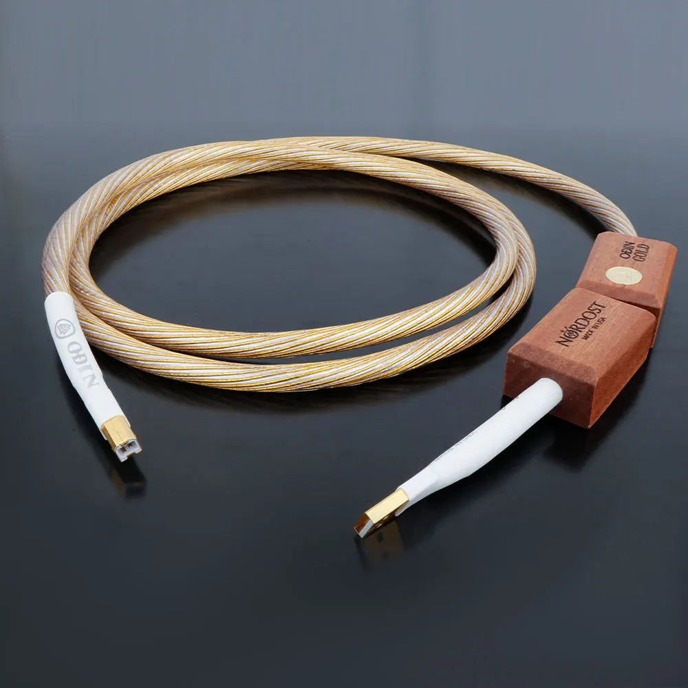 HiEnd Nordost ODIN Gold USB 2.0 A to USB B Cord USB DAC Data Cable