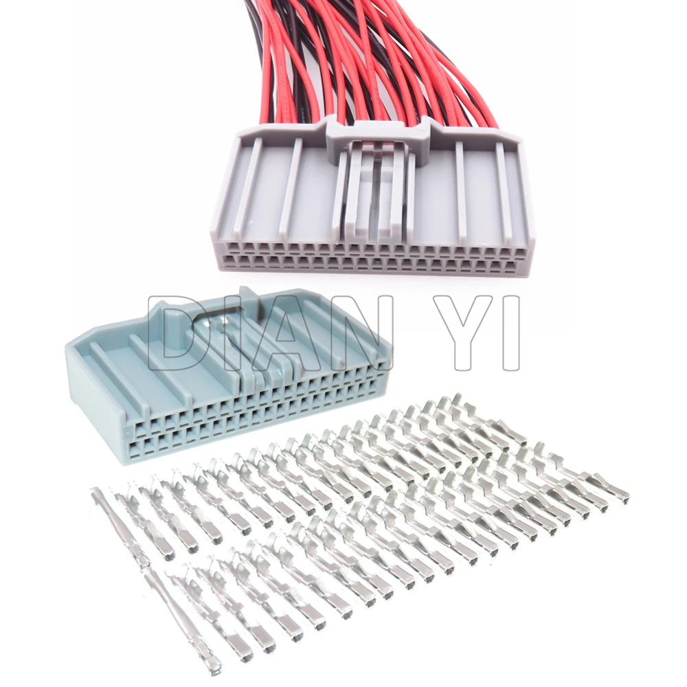 

1 Set 40 Way Starter Automobile Connector For Honda Acura MX34040SF1 Car Plug Central Control Dashboard Socket With Terminal