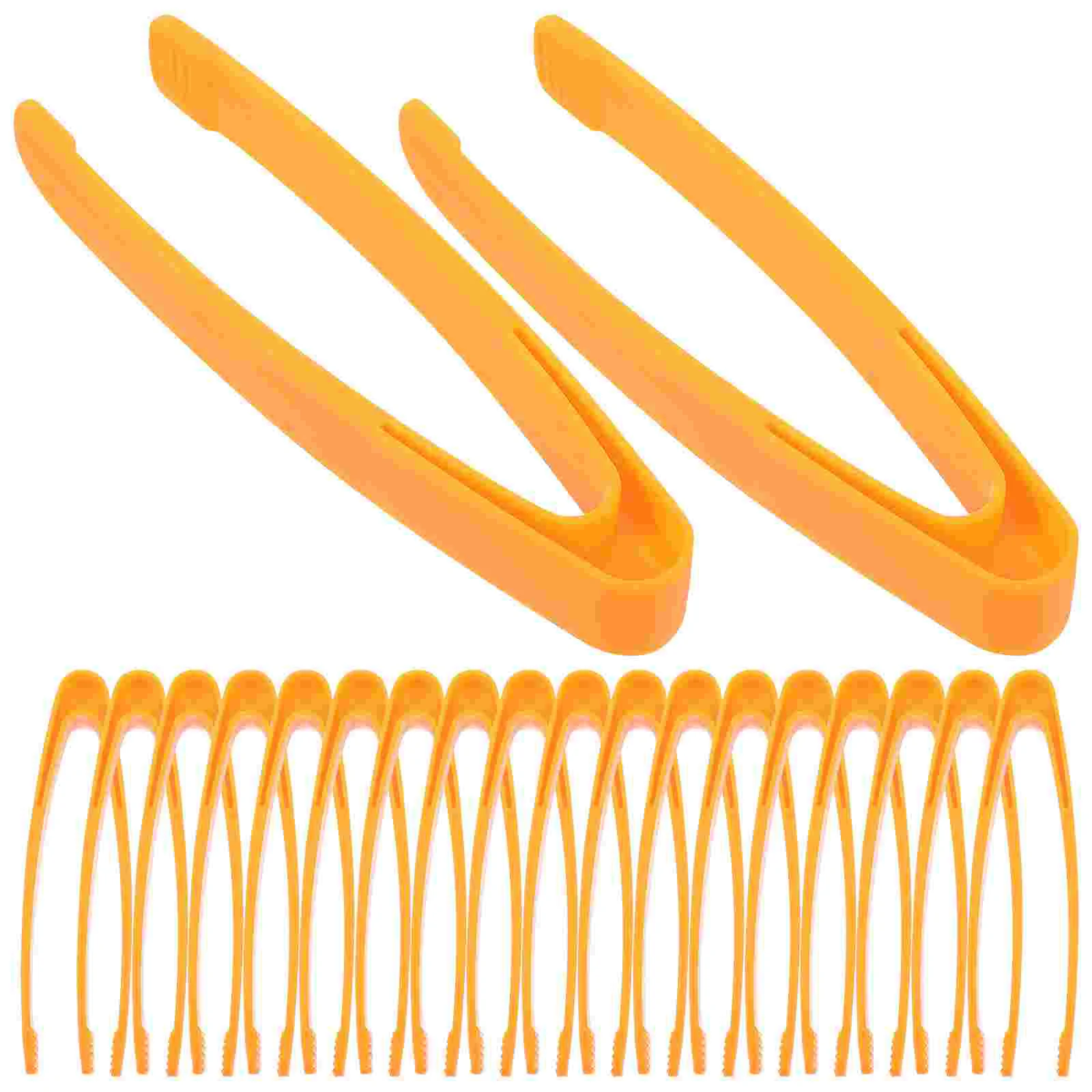 

20 Pcs Bead Children's Tweezers Toddler Forceps Plastic Kindergarten Teaching Aids