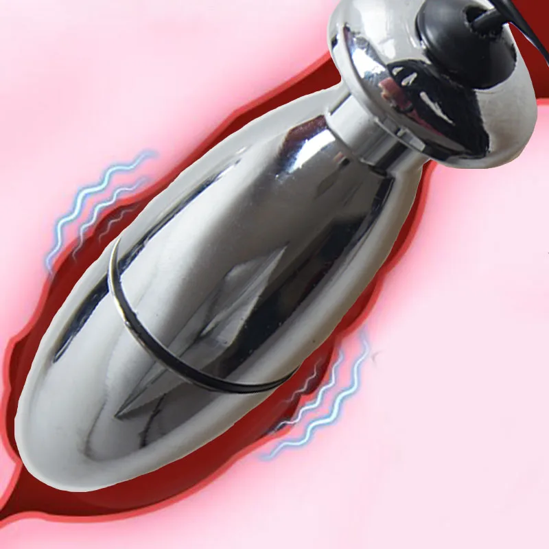 Electro Shock Anal Butt Plugs Electroshock Electrosex Electric Shocker Jump Eggs Estim E stim Dildo Vibrator BDSM Sex Toys Electro Sex Toys Electric Sex Toys