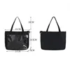 Big Ita Bag Black with Insert Japanese Cute Clear Women Double Straps Girls Kawaii Transparent Shoulder Bag Purses and Handbags 6