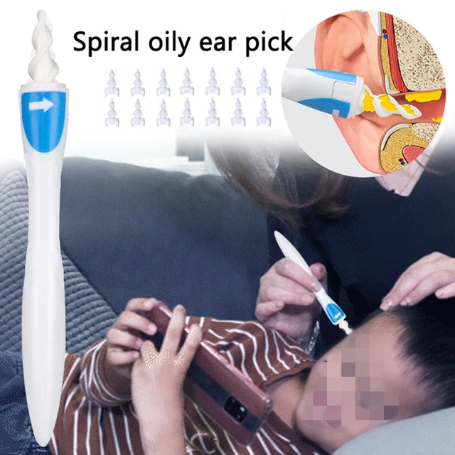 Spiral ear plucker rotating ear plucking artifact children s ear cleaner adult ear scoop ear cleaner