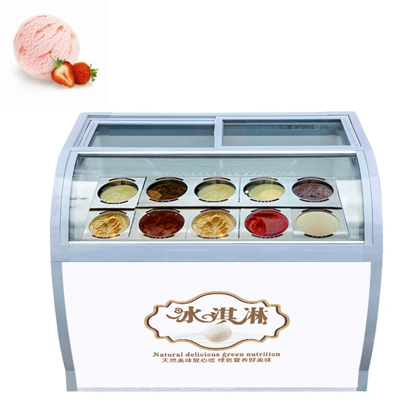 فريزر آيس كريم ٦ أوعية