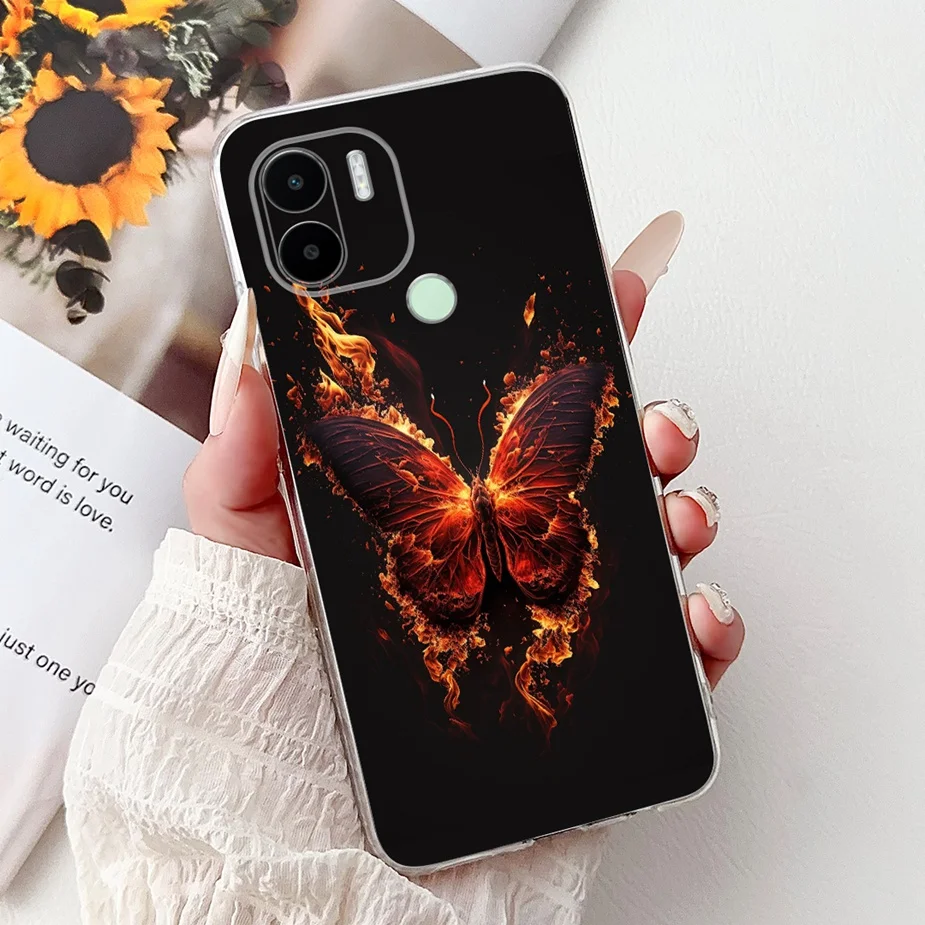 Cute Cat Painted Soft Slim Phone Case Cover - Bumper Protection