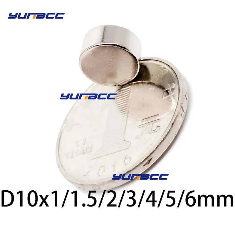 

10x1/2/3 N35 Small Round Magnets for Scrapbooking Imas Magnetic Magnet Strip Strong Magnet Super Powerful Neodymium Magnets Imán