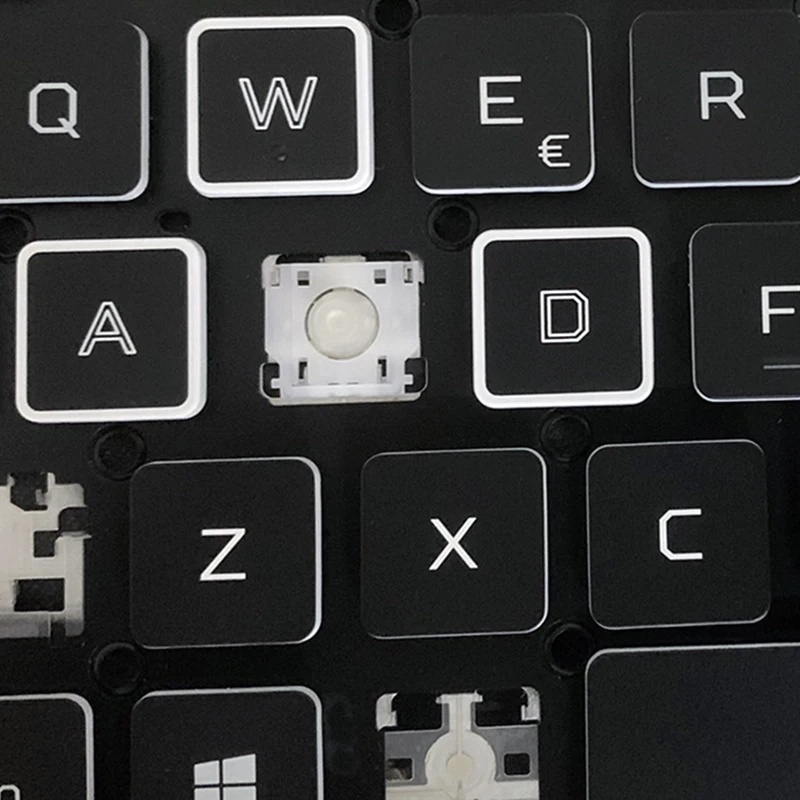 Substituição Rgb Backlit Keycap Chave para Acer Nitro An51554 An515-55 An51543 44 An517-51 52 An715-51 Teclado do Portátil & Clipes