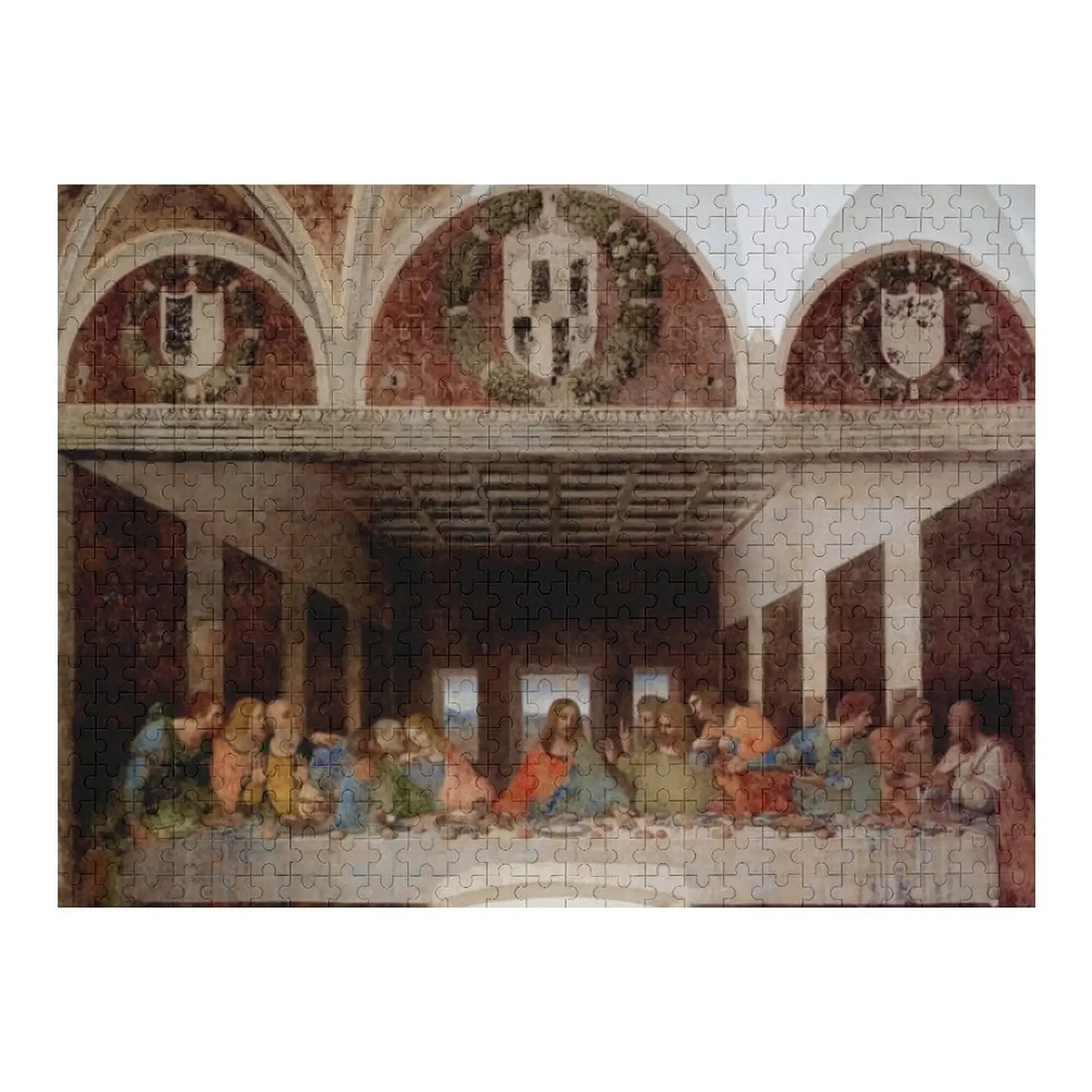 

Last Supper By Leonardo Da Vinci Jigsaw Puzzle Custom With Photo Adult Wooden Custom Name Wood Puzzle