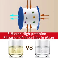 360 องศาก๊อกน้ําห้องครัวหัวฉีด Aerator Sprayer FILTER Diffuser Water Saving TAP HEAD ขยาย CONNECTOR 5