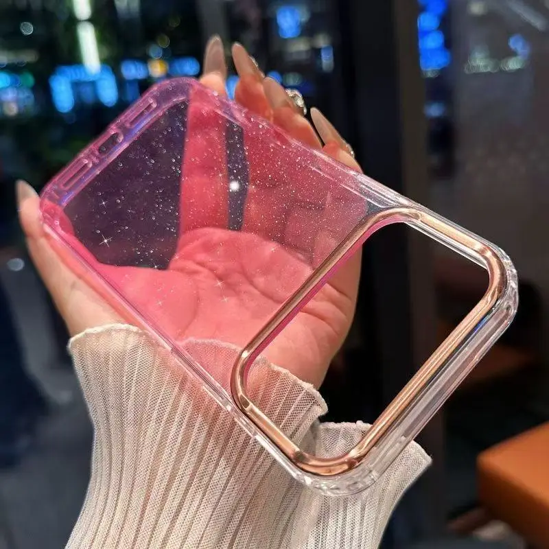 Dreamy Star Sky Gradient Glitter Shockproof Bling Case