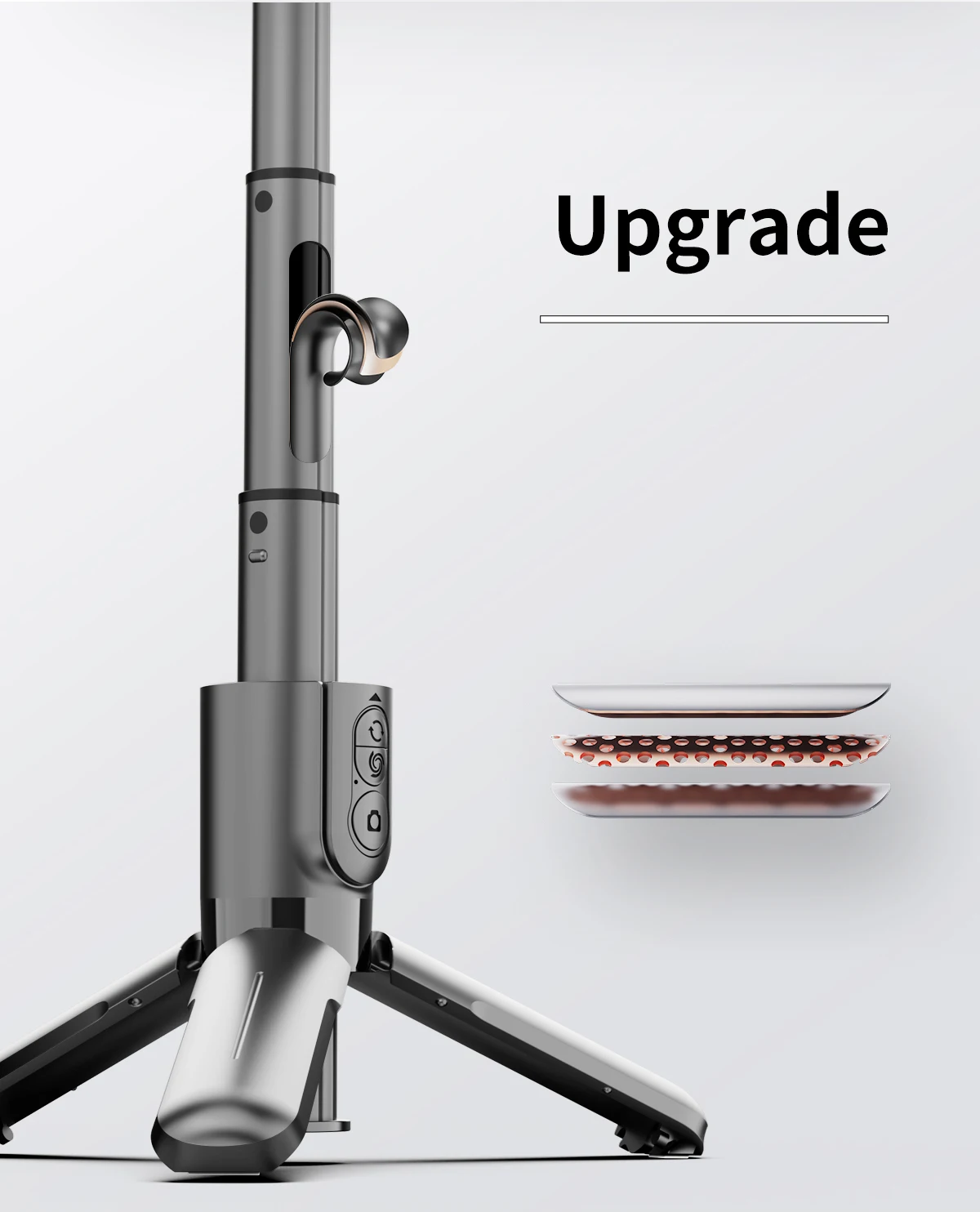 Gimbal Stabilizer Selfie Stick Mit 360 Grad Rotation Für Handy_voghion.com
