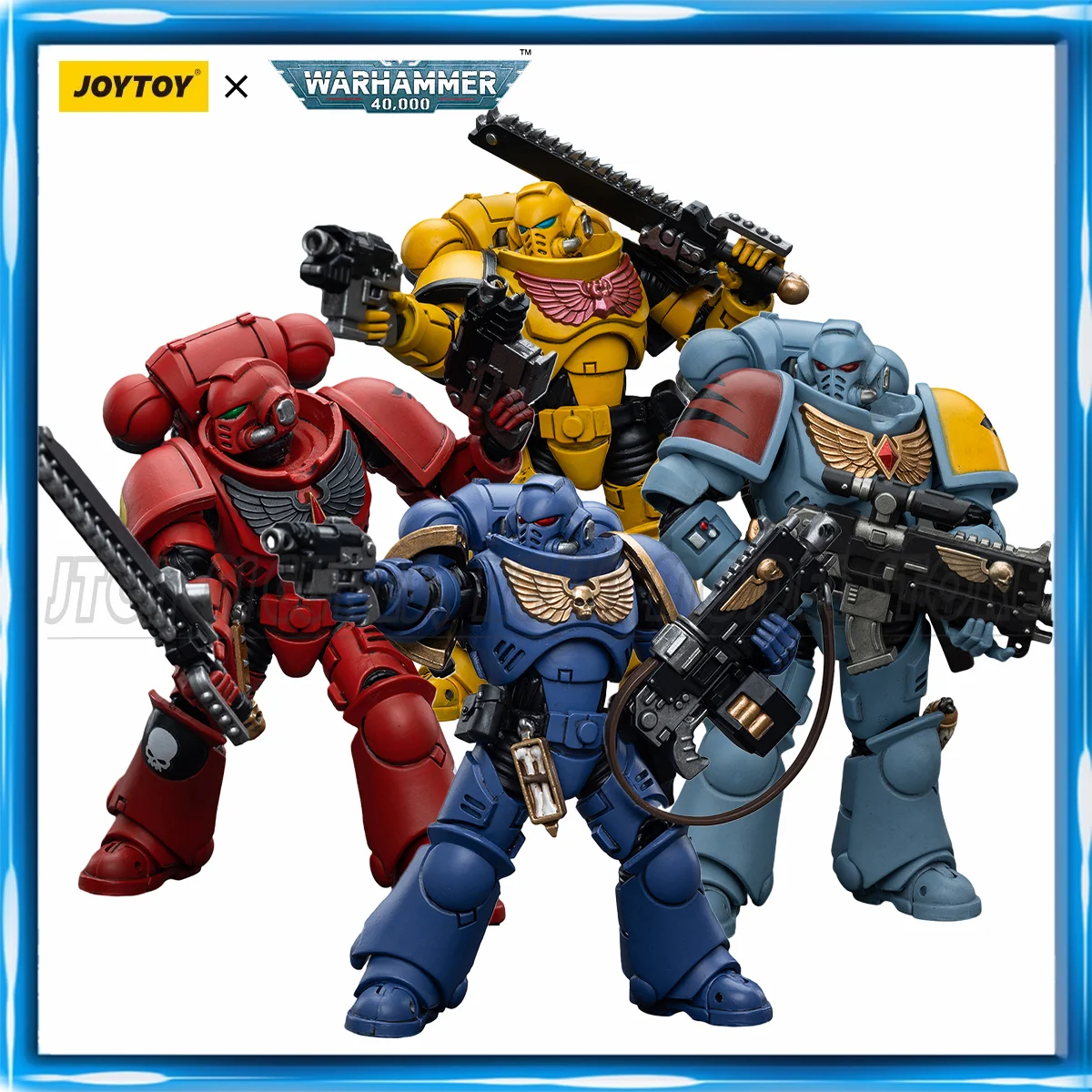 JOYTOY Warhammer 40K Ultramarines Intercessors Action Figure