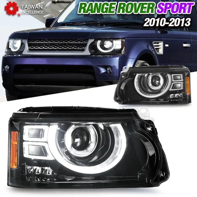 Car headlight For Land Rover Range Rover Sport 2010-2013 L320 LED Headlight  Upgrade Defender Style Headlights Automobile Parts - AliExpress