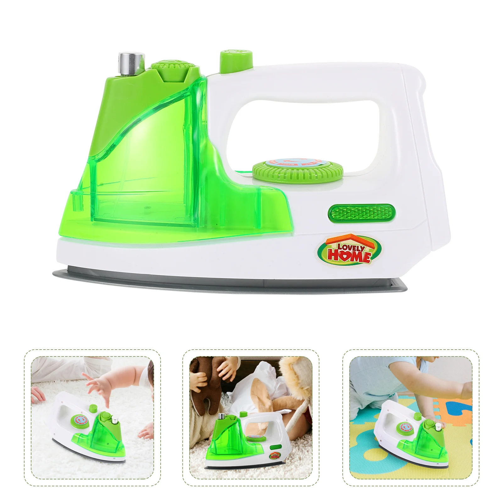 Kidcraft Playset Simulation Electric Iron Childrens Toys Kids Home Appliance Plaything 6