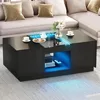 Tea and Coffee Tables for Living Room, LED Coffee Table, Center Table, Salon End of Tables, Dining Side Service, Café 3