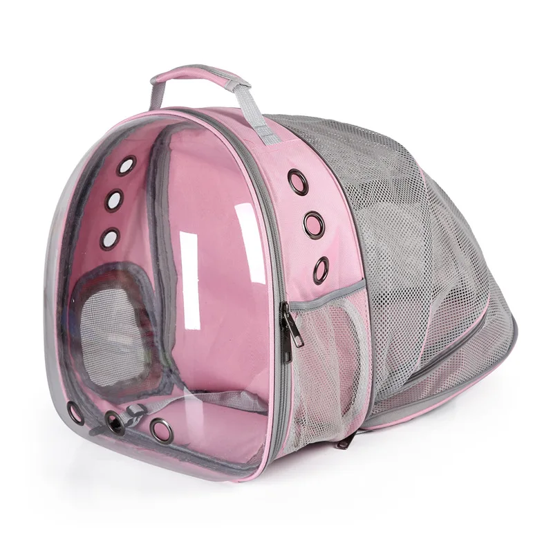 thumbnail image 1 of Bolsa para gatos, mochila expandible para gatos, mochila portátil para mascotas, mochila para viajes al aire libre, transportador, bolsa para gatos, suministros para mascotas, 1 of 5
