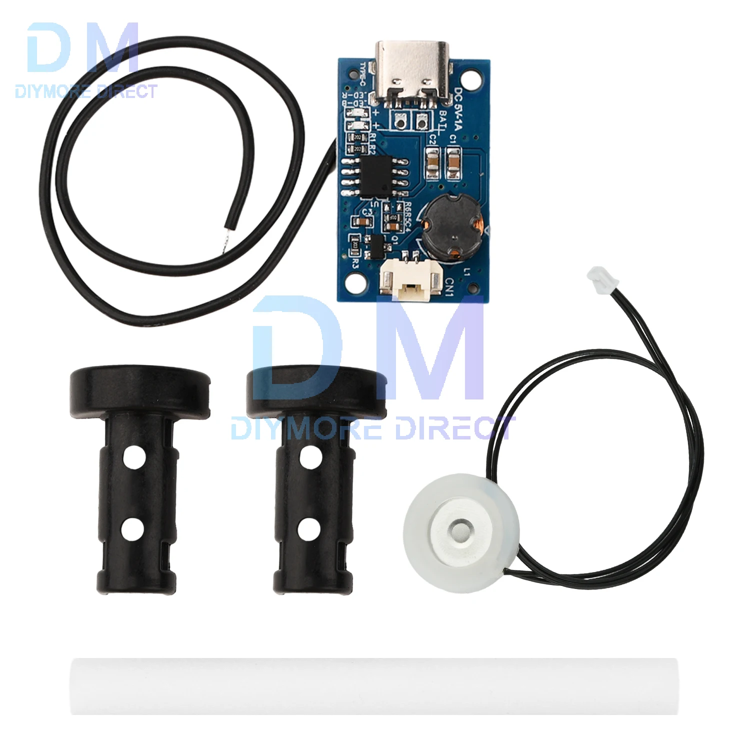 Sürüngen ve Bitki Nemlendirme için Yüksek Buhar Çıkışı ve Su Seviyesi Sensörüne Sahip DIY Atomizasyon Modülü USB Nemlendirici