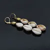 Bohemian Beach Drop Earring Natural Cowrie for Shell Pendant Dangle Earrings Jew 4