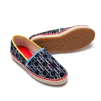 CH Women's Fisherman Shoes 2024 Summer New Thick Bottom Outer Wear Letter Side Fashion Solid Color High-end Brand Design Luxury 1