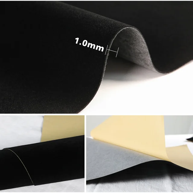 5mm Thickness Sticky Back Self Adhesive Black Felt Sheets For for House  Adorning Jewelry Box Drawer Liner - Size 15 x 20cm - AliExpress