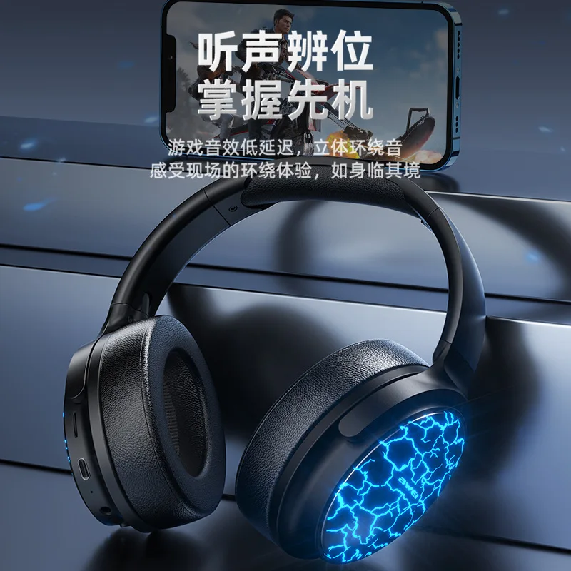 

9744uehu54 Bluetooth Headphones Wireless Headset Earbuds with Microphone TF Card for Phone Music Foldable Adjustable Earphone