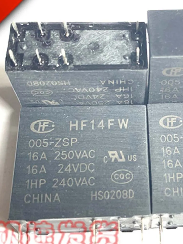 

5 шт. реле 5В HF14FW 005-ZSP 5VDC 16A