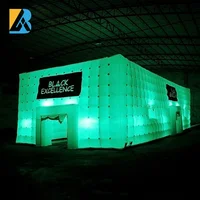 Inflatable Oversized Ornaments LED Lighting 20 Meters Huge Advertising Inflatable Tent for Event Decorations Rental Toys 2