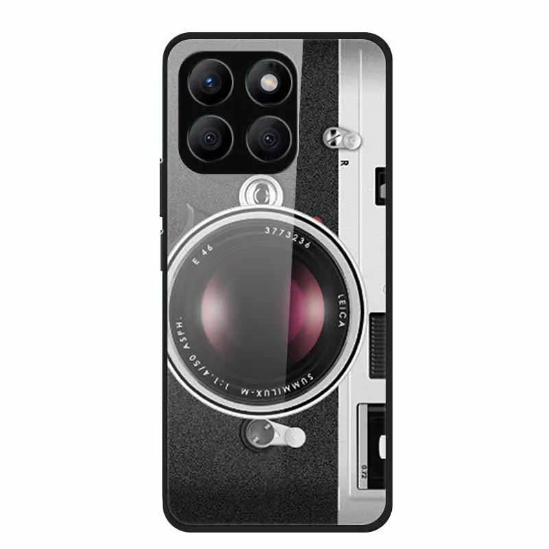 Enhanced Tempered Glass Protective Phone Case with Soft Bumper Design