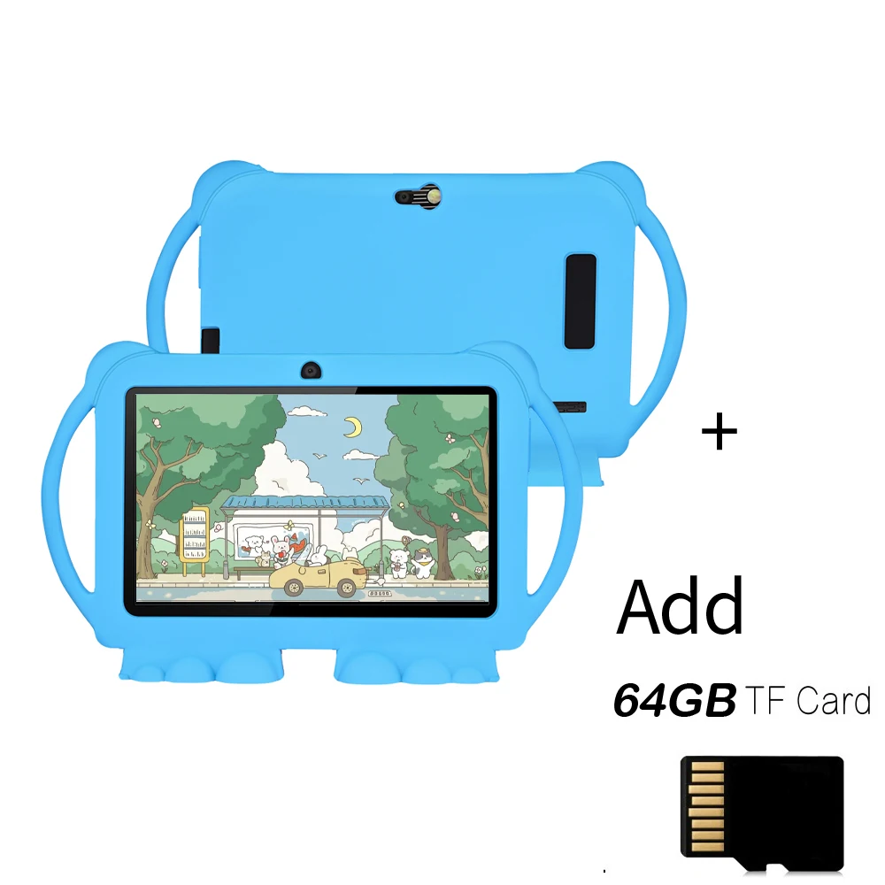 New 7.0-inch children's gaming Tablet for Android 9.0 Quad core 4GB RAM 64GB ROM children's gift Tablet with 4000mAh Battery 6