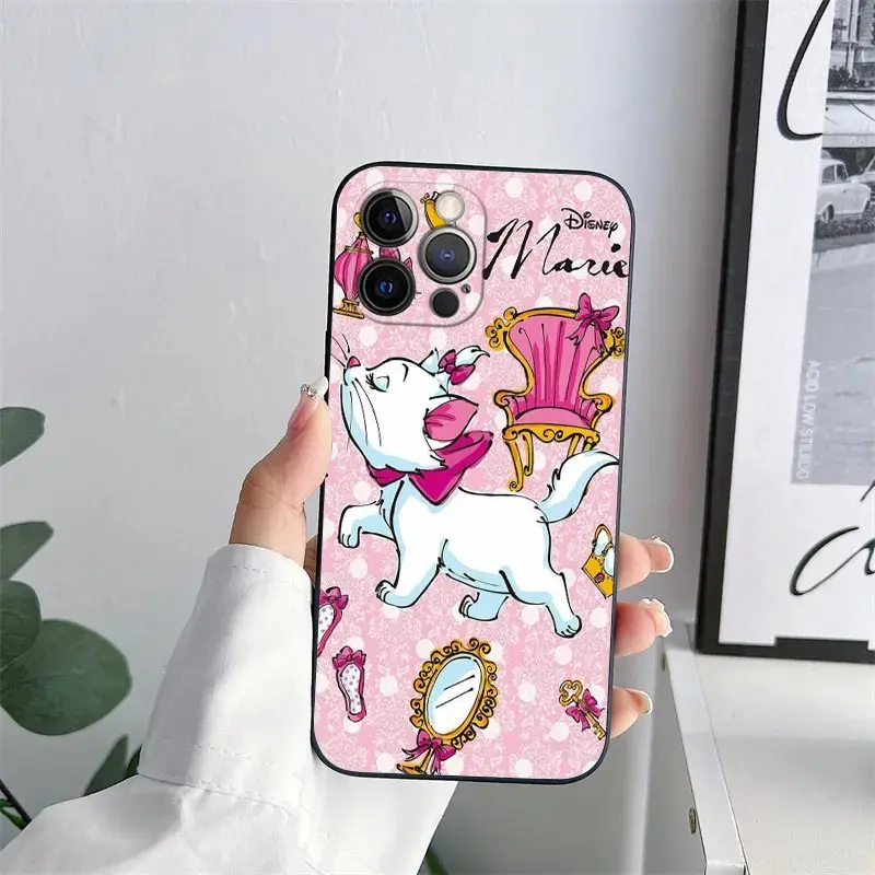 Cute Cartoon Marie Cat Phone Case - Fun and Stylish Protective Cover