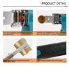 1400W 320° Rechargeable Hot Melt Machine Cordless PPR Water Pipe Melter Plastic Welding Machine For Makita 18V Battery 5