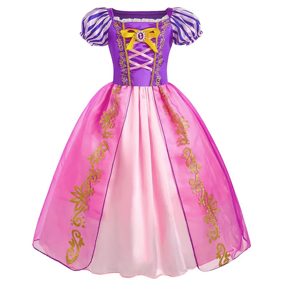 Vestito Principessa Sofia OBEEII Costume Da Rapunzel, Costume Da  Principessa Per Bambini, Costume Di Carnevale O Halloween Lilla 5-6 Anni  Parrucca Halloween, image size:950x950