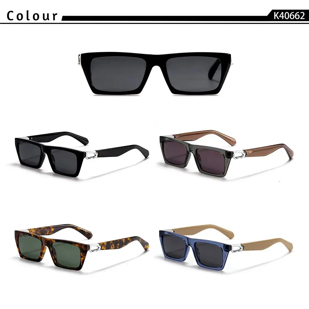 CATERSIDE Männer Optische Sonnenbrille Hohe Qualität Rechteckige Linse Brillen frauen Angepasst Geschenk Suneyeglass UV400 – Detail 1
