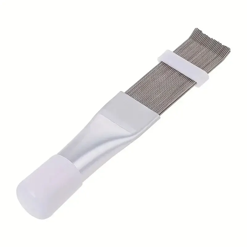 Air Conditioning Fin Cleaning Comb Stainless Steel Brush Fin Straightener