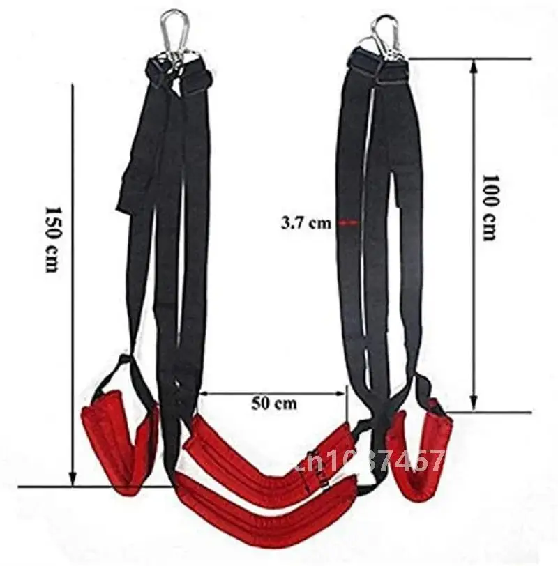 Four and Five Pad Soft Sex Swing Sex Furniture Fetish Bondage Adult Game Seat & Leg Pad Hanging Toys Couples Flirt BDSM