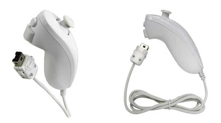 5 Colors Gamepad for NUNCHUCK NUNCHUK FOR NINTENDO Wii Black for Nunchunk