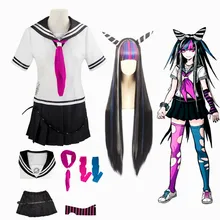 

Anime Super Dangan Ronpa 2 Danganronpa Ibuki Mioda Dress Uniform Cosplay Costume