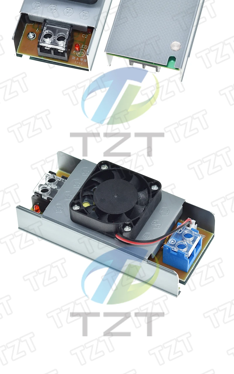 1/3PCS DC12V zu AC220V Step-Up-Stromversorgungsmodul 150W 50HZ DC-AC Boost-Inverter-Modul Leistungsregler mit Lüfter – Detail 5