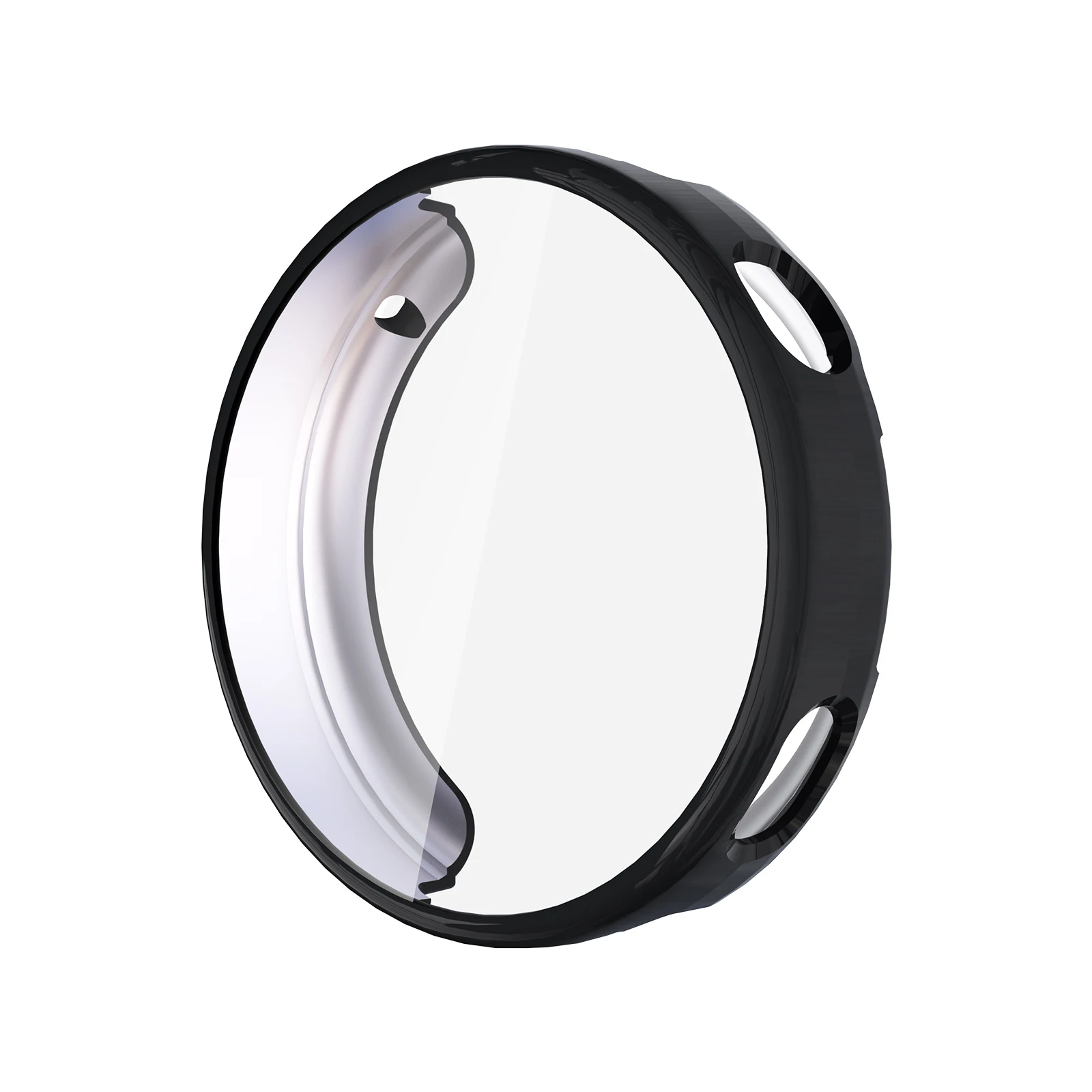 Soft TPU Protective Case with Anti-Scratch Screen Protector for Smartwatch Accessories