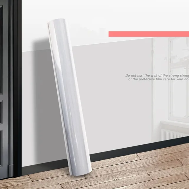 Pellicola Protettiva Elettrostatica Per Pareti - 60cm X 5m, Trasparente, Antiolio E Polvere | Senza Colla - Foto 3