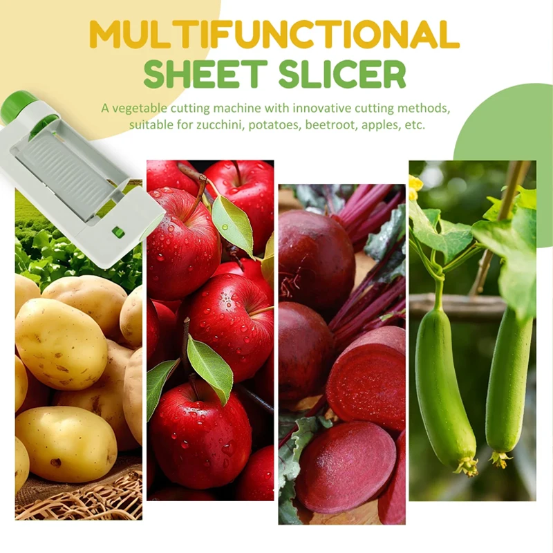 Multi-Function Slicers Cutter Vegetable Fruit Potato Rolls Round Sheet Cutting Slices Peelers Kitchen Safety Manual Slicers