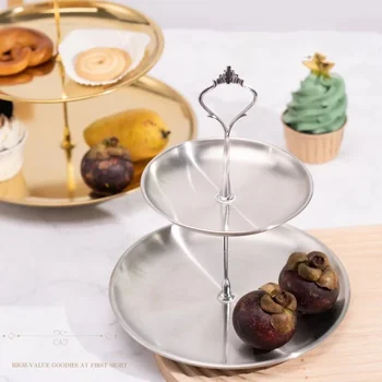 Stainless Dessert Stand 1
