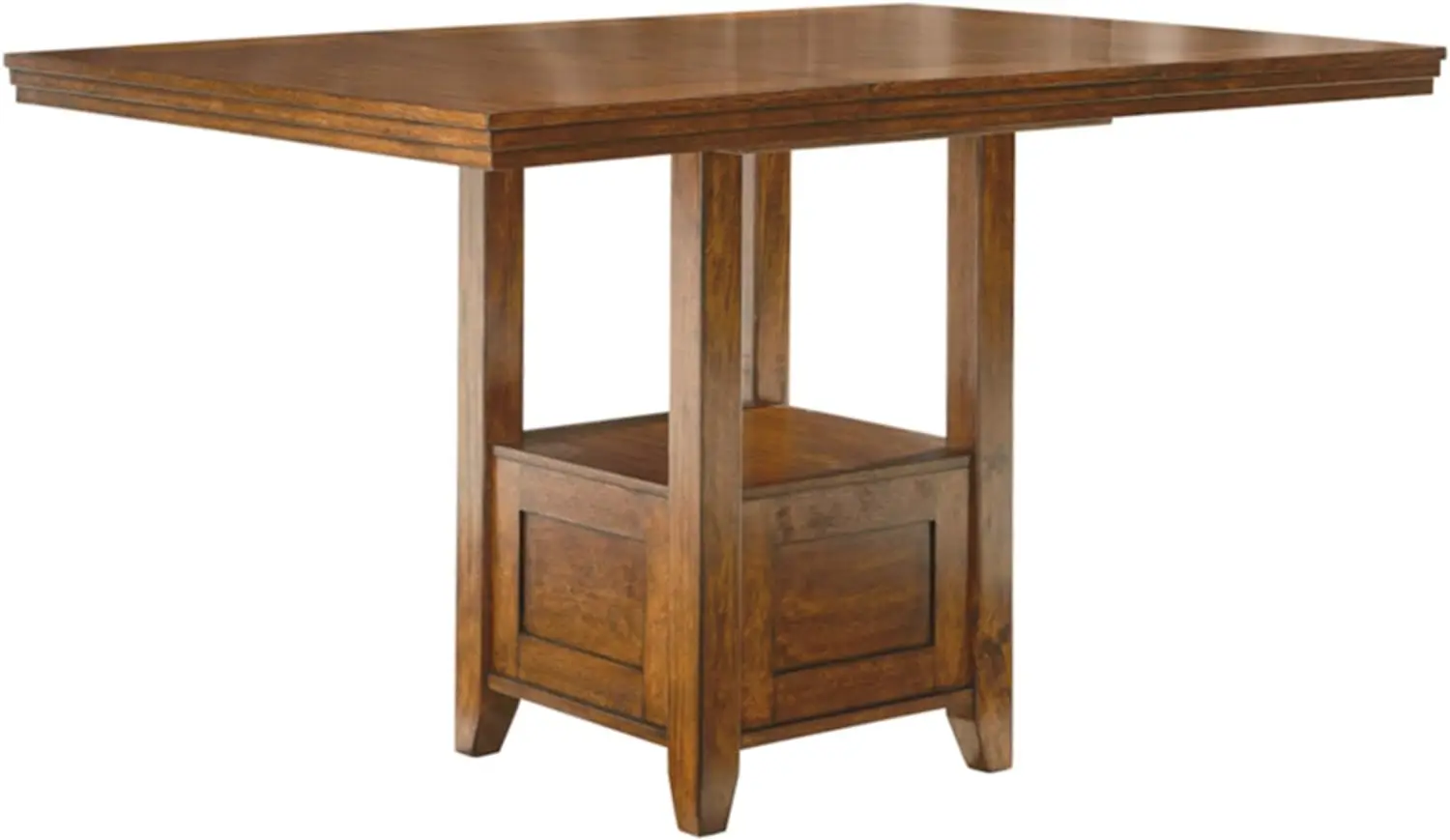 

Signature Design Traditional 36" Counter Height Dining Room Extension Table, Medium Brown