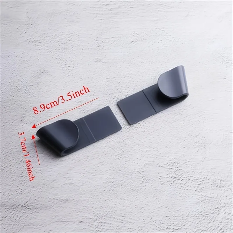Pot Lid Holder Self Adhesive Wall-Mounted Hanging Holder Cabinet Door Hook Pan Pot Lid Organizer 12PCS Kitchen Storage Rack