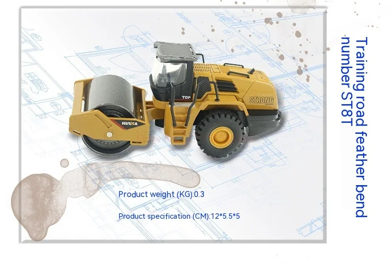 S0f32978997a54862bc146eaef4f9ec2cW Huina zabawkowy samochód dla dzieci ceglana ciężarówka wywrotka ładowarka rolkowa zestaw urządzenie inżynieryjne model koparki samochodu